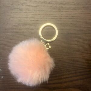 Kate Spade Puff Ball Keychain